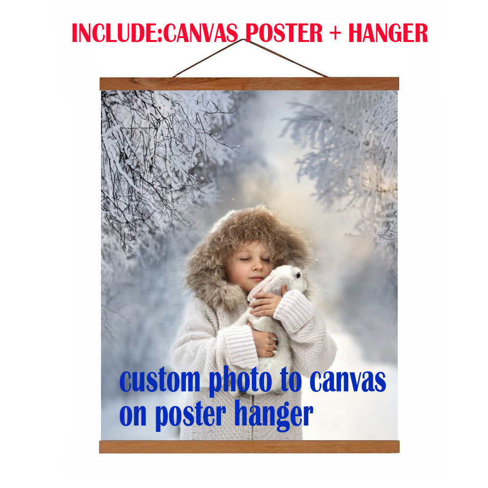 Hanger frames, Your photo on canvas framed, Print Hanger, Poster hange – OC  Canvas Studio