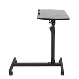 Multifunctional Flat Surface Lifting Computer Desk Black For Home Office