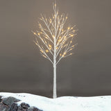 Snowflake Christmas Tree with Lamp(LED) (4FT 48LED)(5FT 72LED)(6FT 96LED)