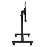 Multifunctional Flat Surface Lifting Computer Desk Black For Home Office