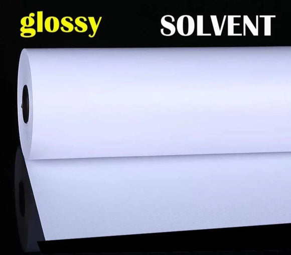 Canvas Roll-Polyester glossy for eco solven-scratch resistance Surface 36