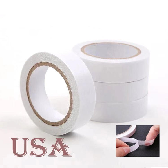 Double Sided Tape Rolls Strong Adhesive For Home-OfficeDIY Crafts-Arts-50M