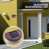 2LED Solar Fence Light White