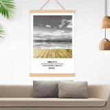 Wall Art-Poster Frame-Wall Art with Wood Magnetic Frame Hanger-Canvas Artwork
